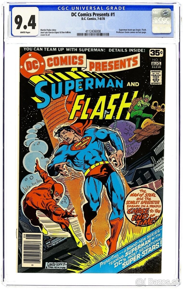 DC Comics Presents #1 (1978) – CGC 9.4 komiks