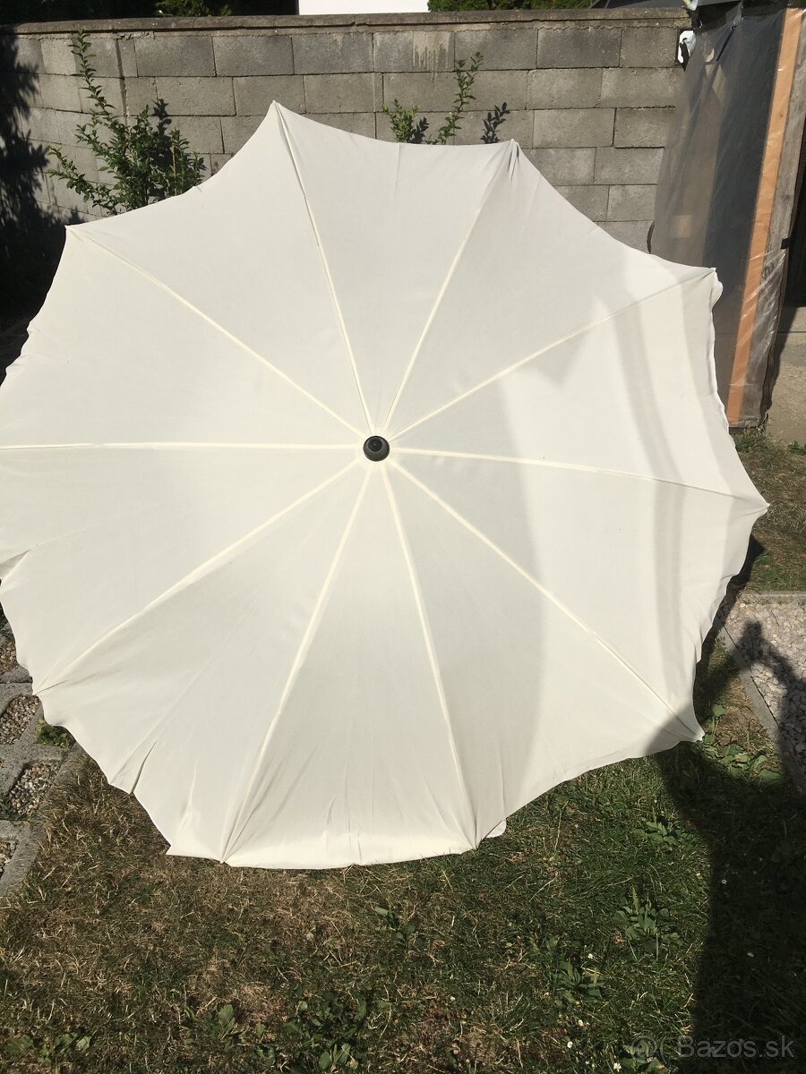 Balkónový slnečník Toluca Ø 200 cm s kĺbom