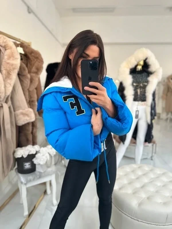 Bunda veľkosť M/L, zn." Elsa.M by may", nova