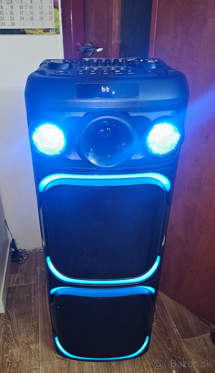 Bluetooth reproduktor párty box s vlastnou bateria nabíjačka