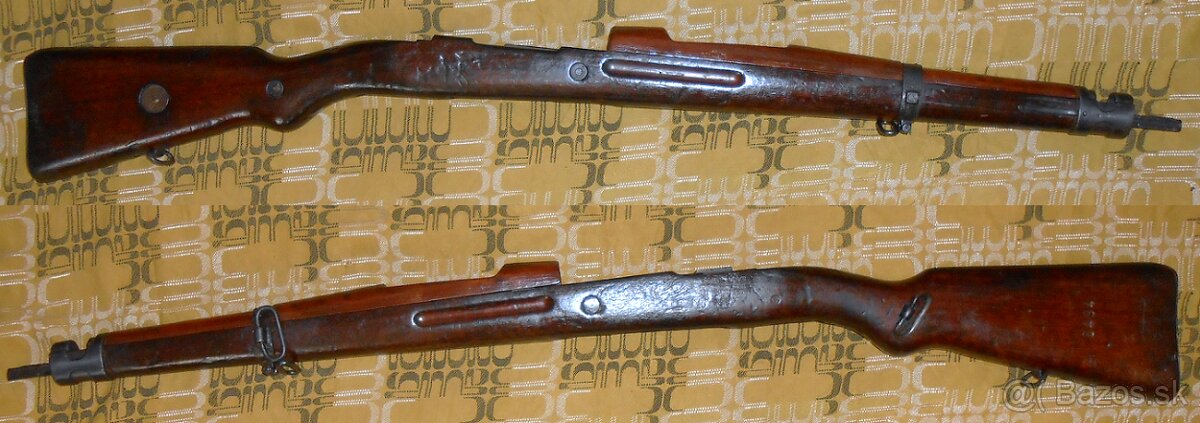 Pažba Mauser 98- Vz.24, puška 24 okovaná