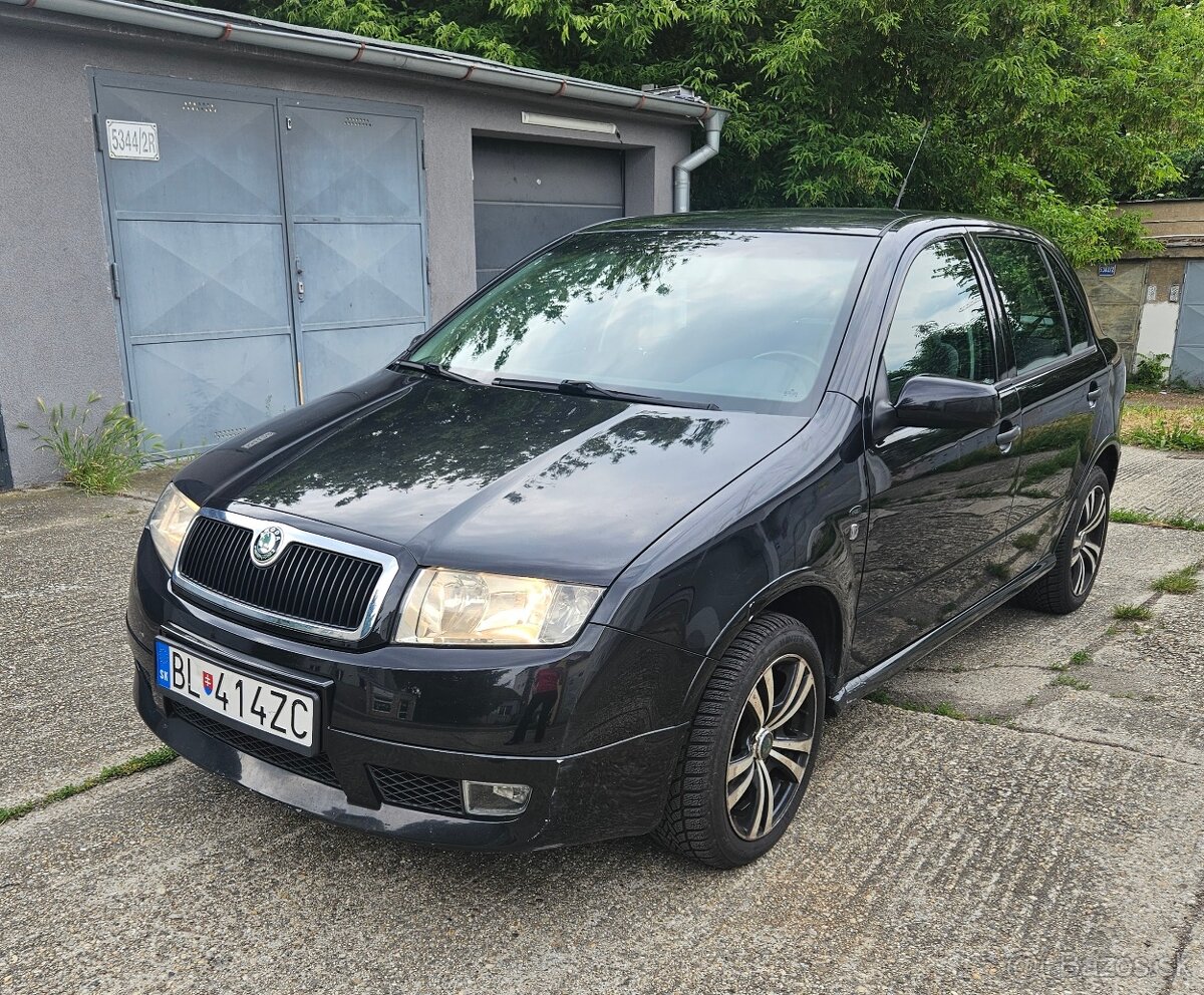 Skoda Fabia 1.4 benzin + LPG r. 2002