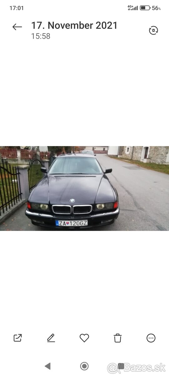 Bmw e38 240kw 240000km