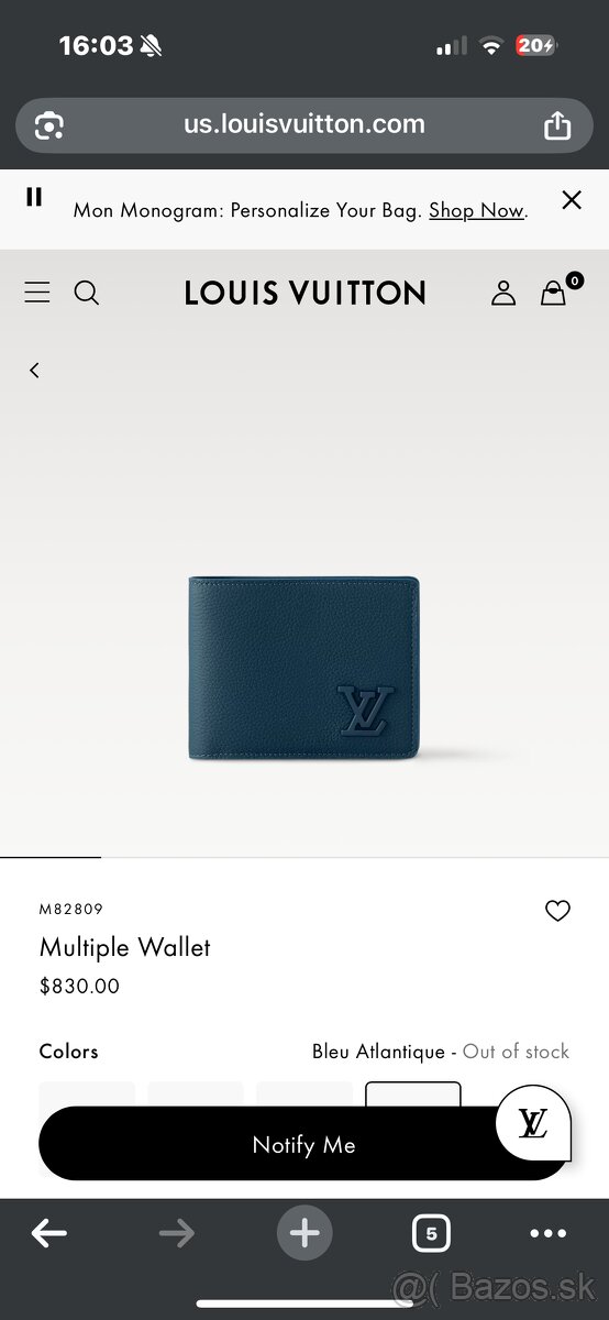 Louis vuitton Multiple Wallet