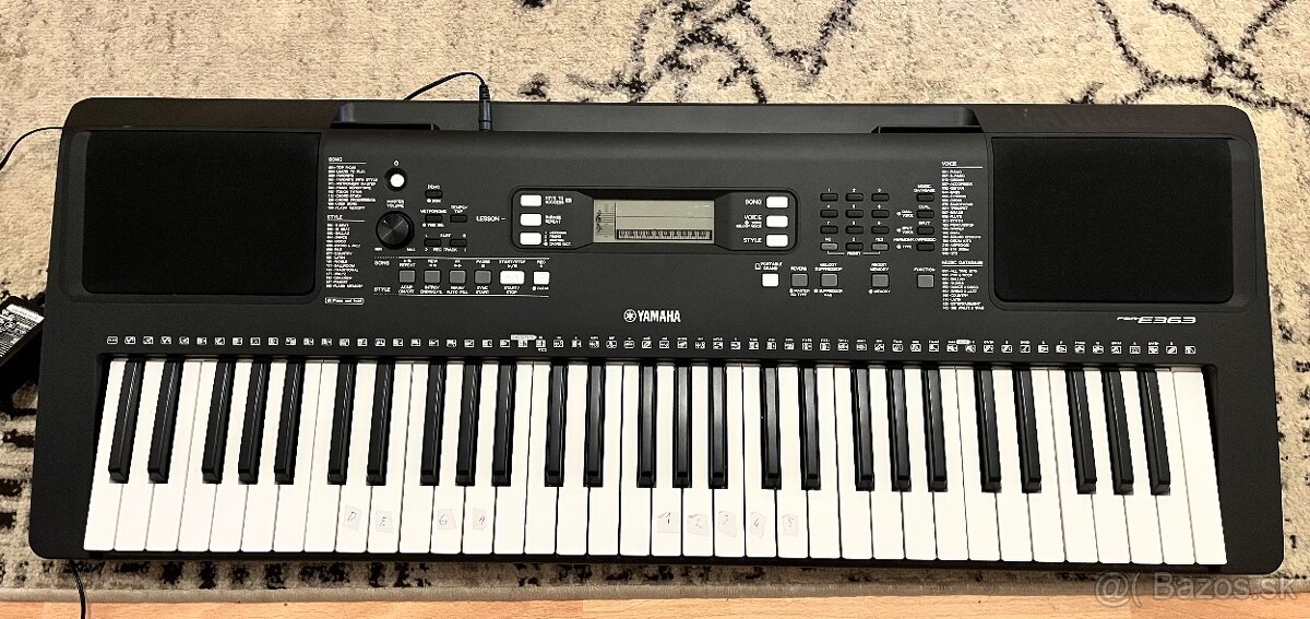 Yamaha e363+novy stojan
