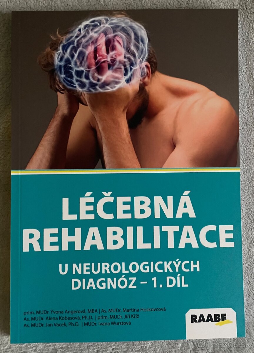 Liečebná rehabilitácia 4 knihy - NOVÉ za cenu 40 eur