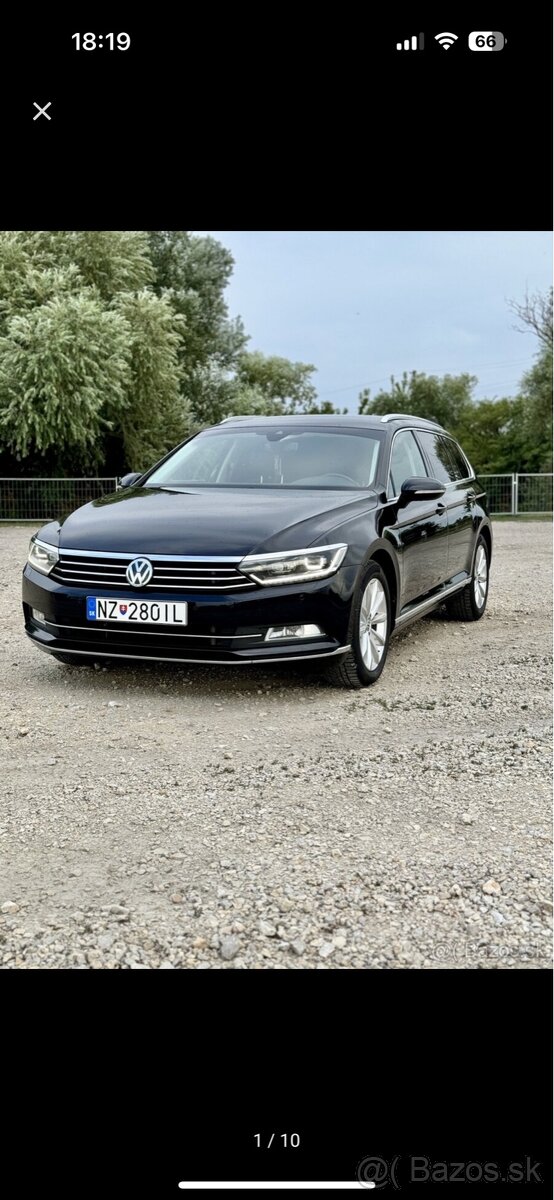 Volkswagen passat b8 2,0 TDi 110 kW
