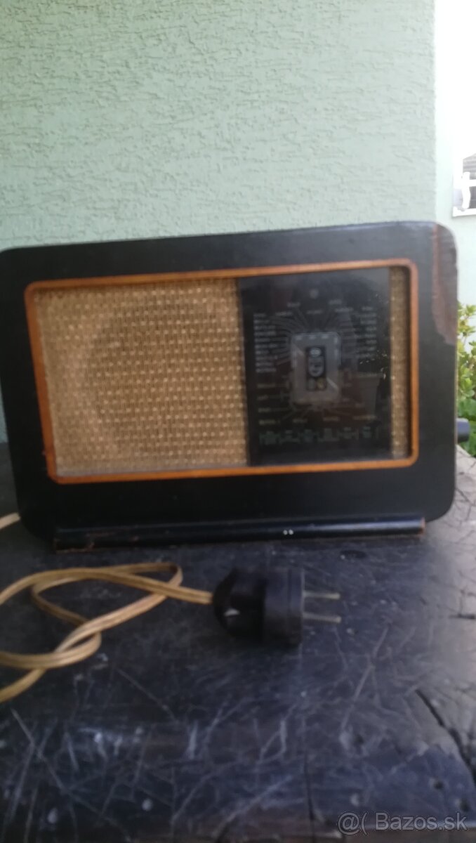 Starožitné rádio Philips