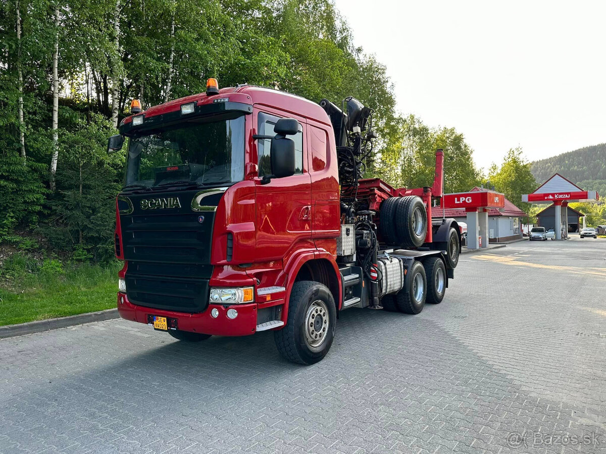 SCANIA R480 6x6 Lesovůz LESOVOZ