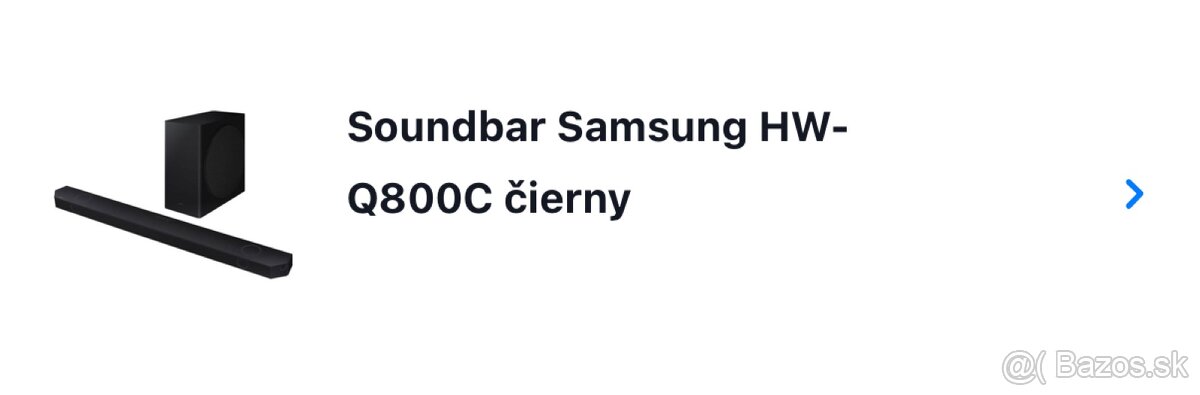 Predam samsung hw -q800c