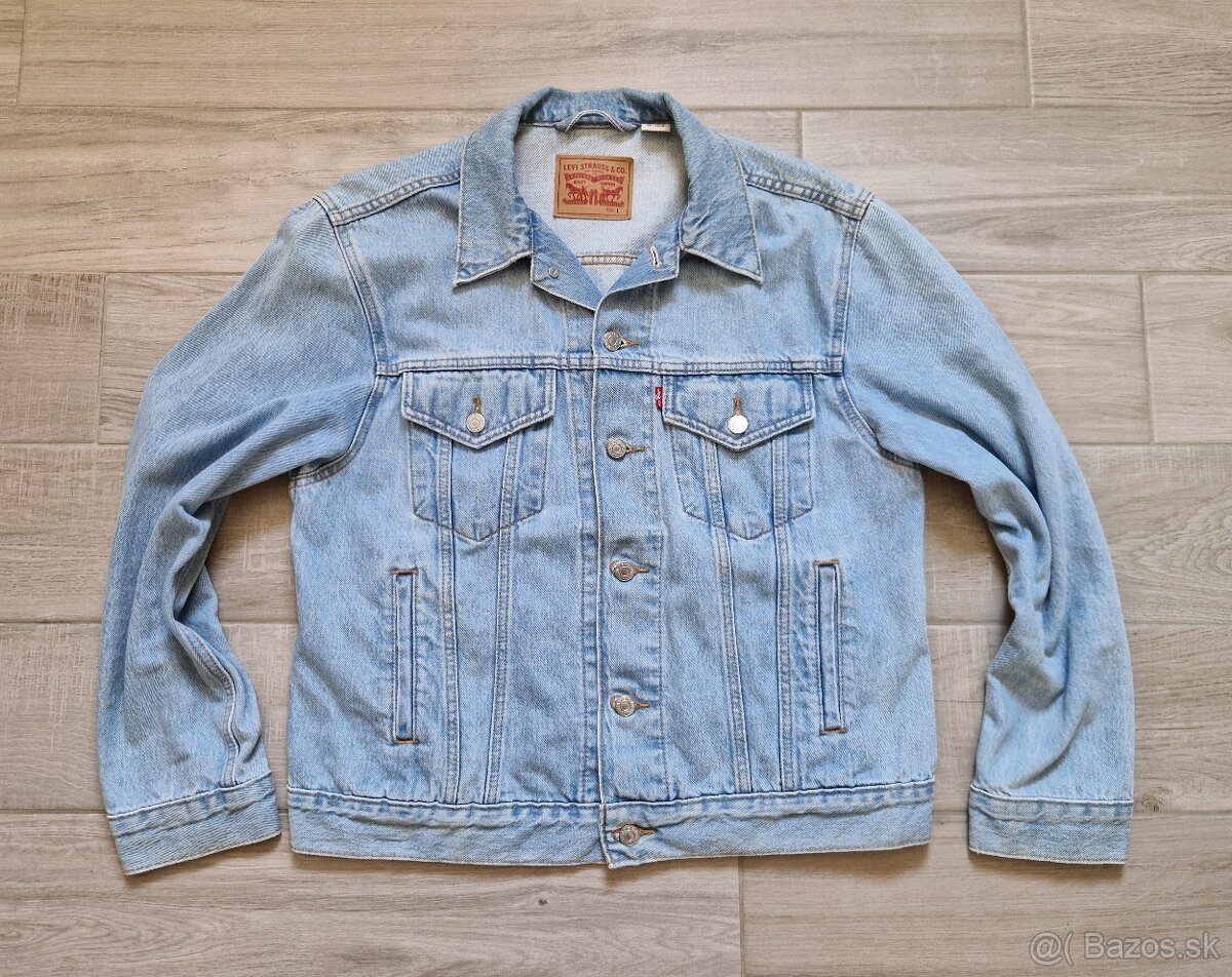 Pánská džíska Levi's Trucker velikost L (52) 1101