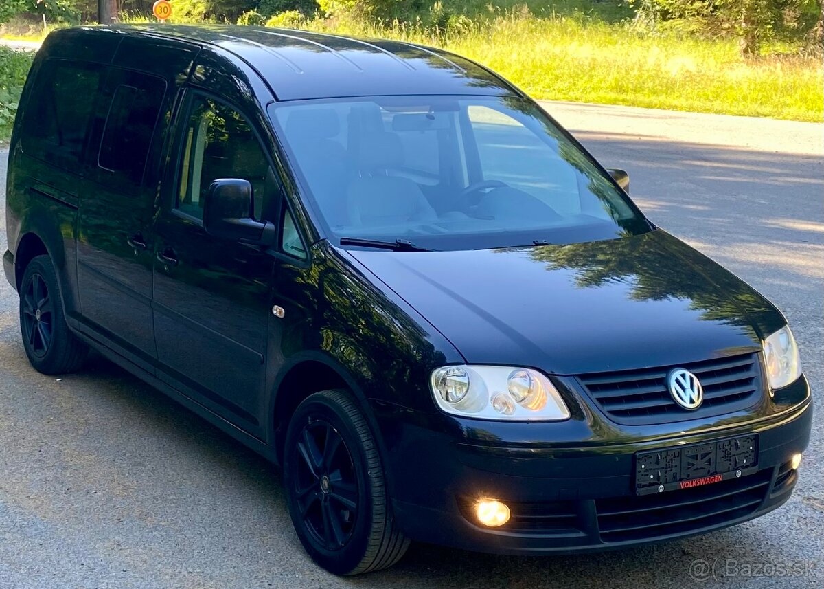 VOLKSWAGEN CADDY MAXI 1.9 TDI 77KW bez DPF 2010 7 miest