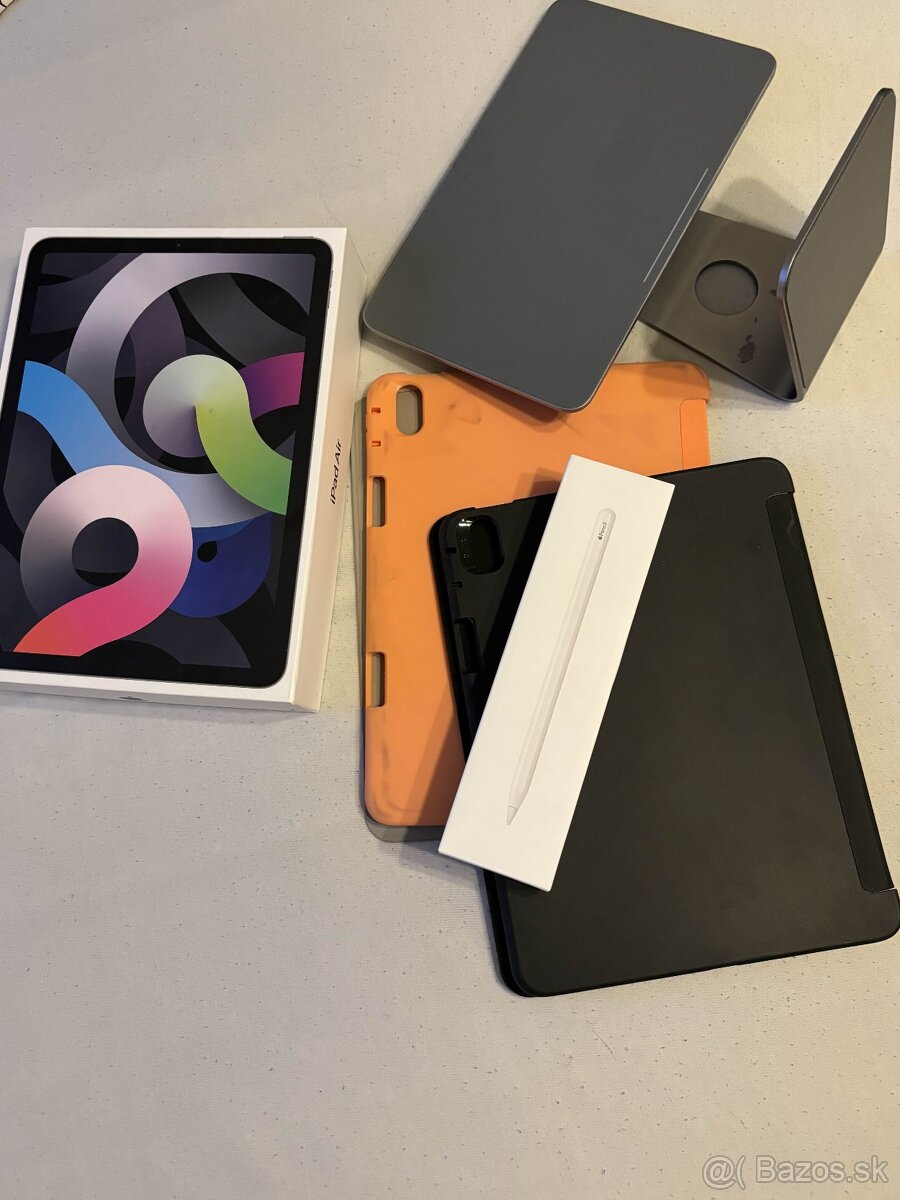 Apple iPad Air (2020) 64 GB + Apple Pencil 2. gen + 2x Obaľ
