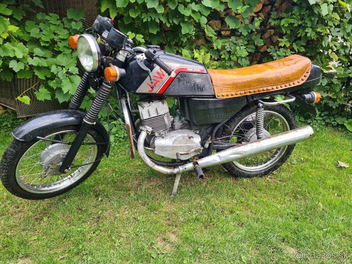 Jawa 350/638 na opätovne prihlasenie