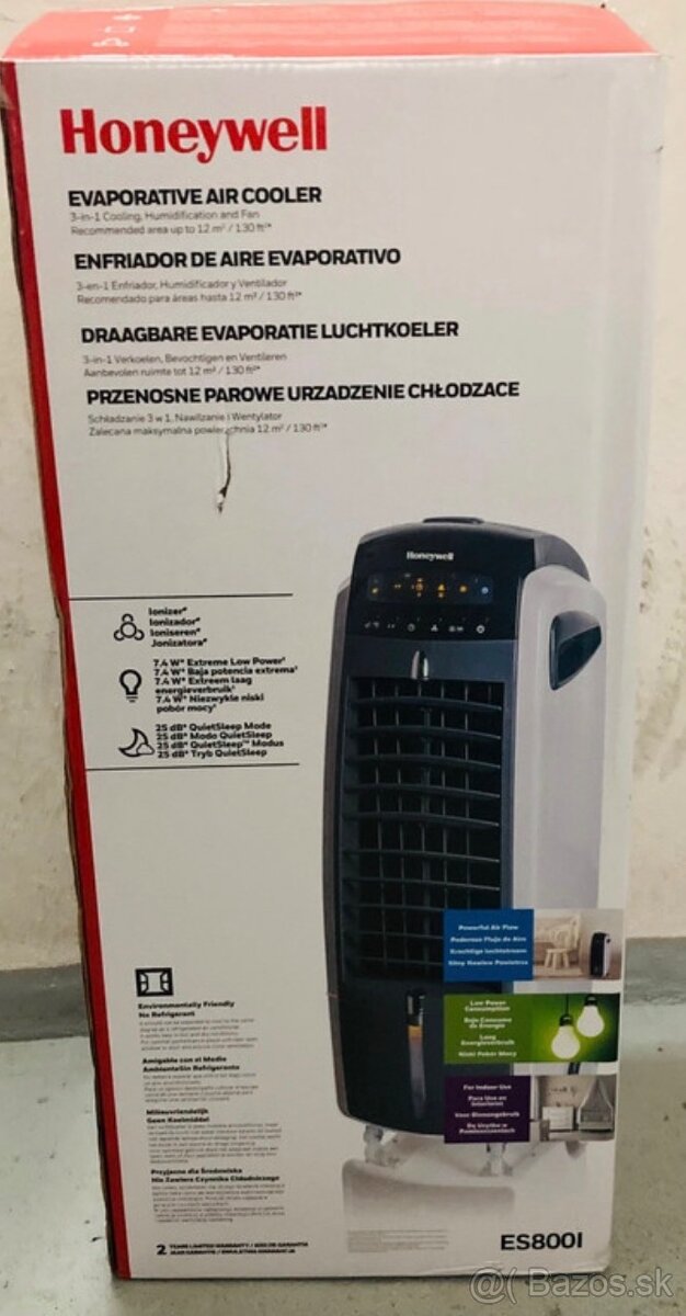 Honeywell ES800I ochladzovač vzduchu mobilný s ionizátoron a