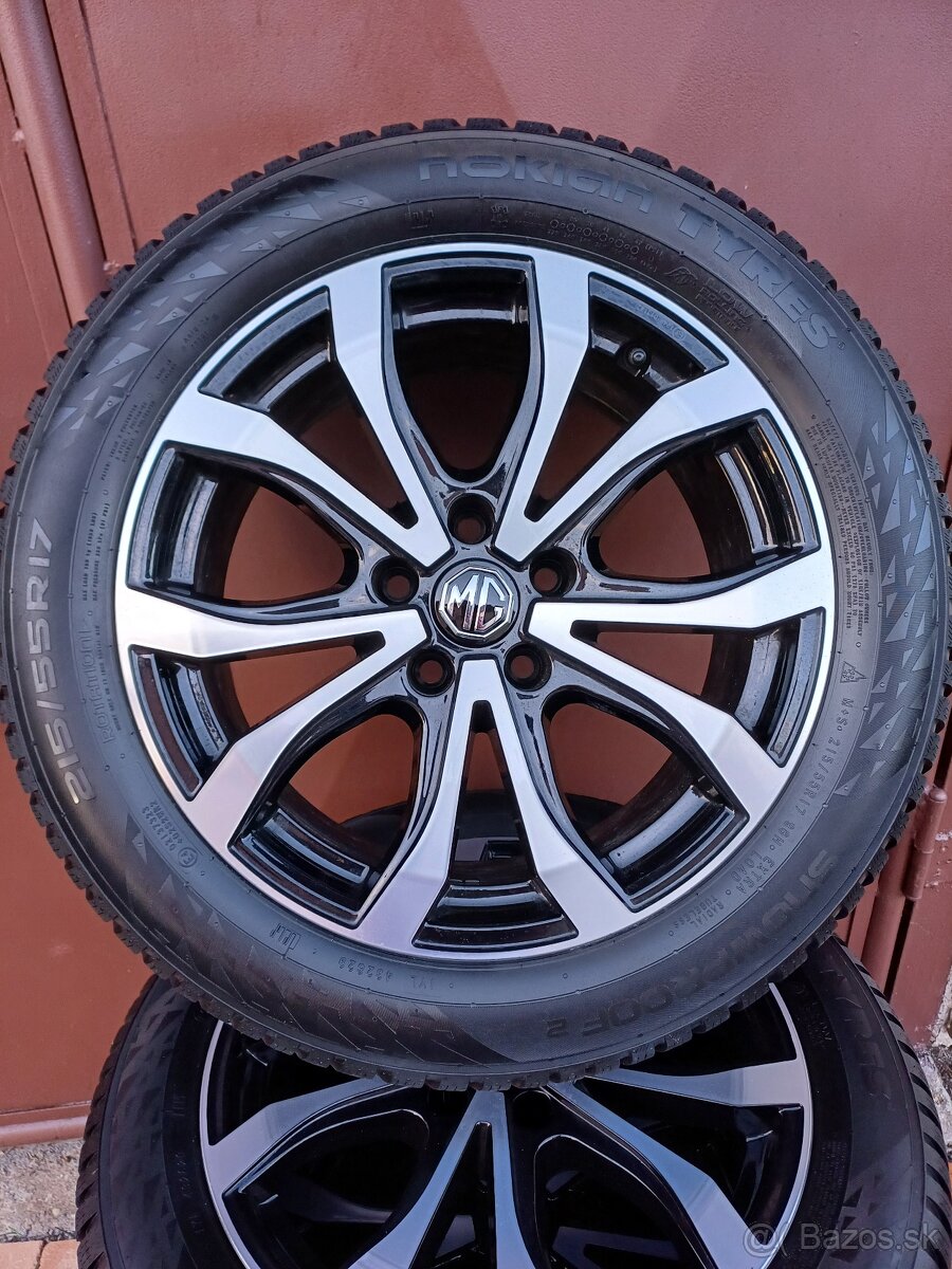 MG ZS Hybrid, kolesá 215 55 R17, NOVÉ