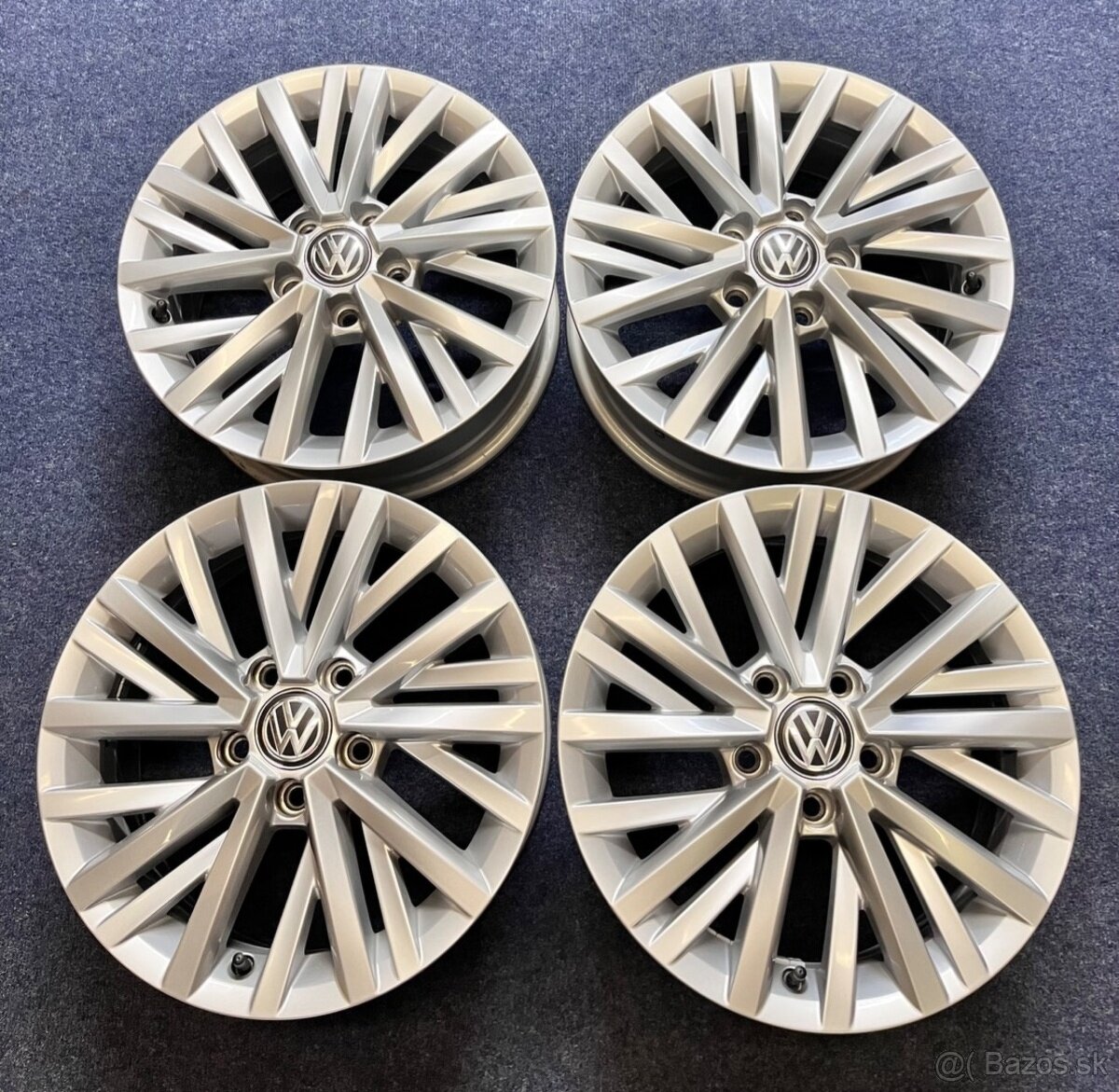 5x112 R6 originál alu disky Volkswagen T-Roc - TOP STAV