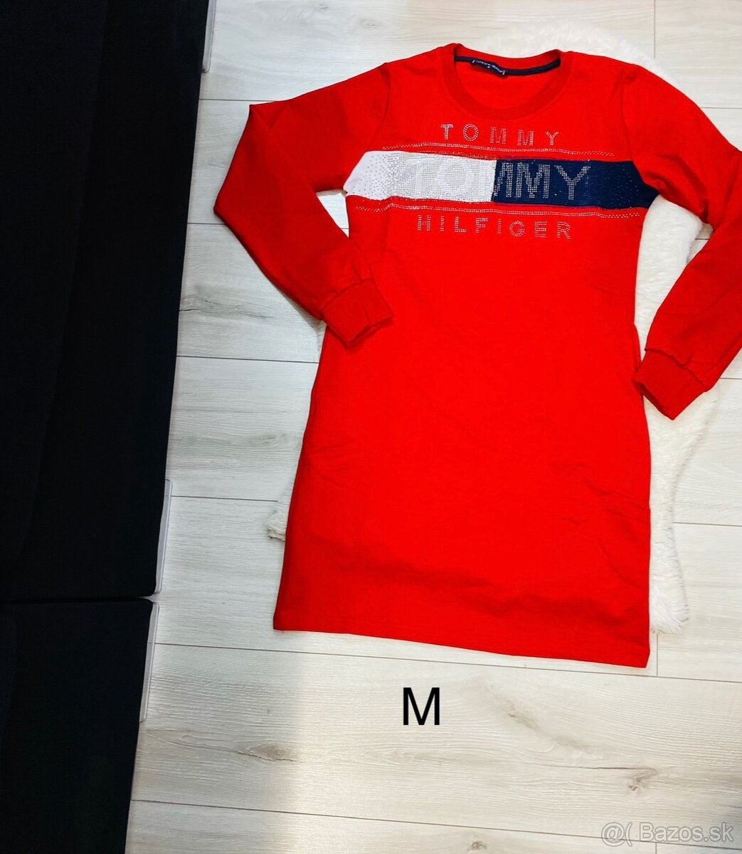 Cervene saty tommy hilfiger