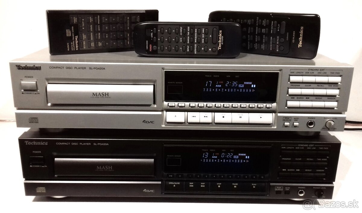 2x CD prehravac TECHNICS SL-PG420A, MACH Germany, AC70, AC12