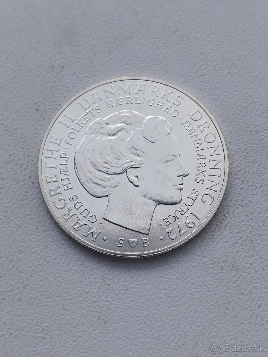 Strieborne mince Rakúska a Danska
