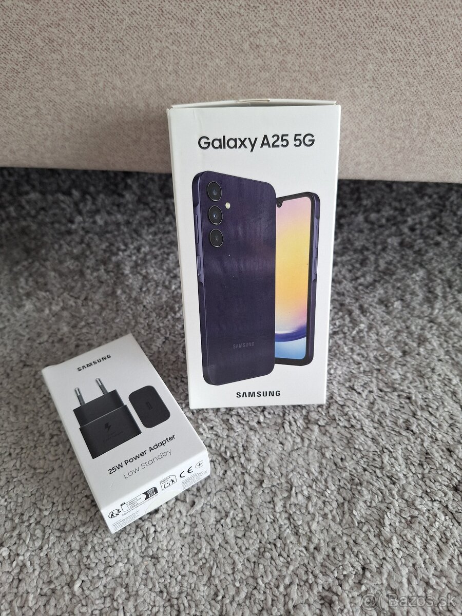 Nový Samsung Galaxy A25 5G 128GB modrý