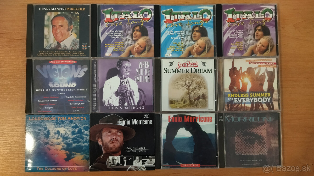 Rôzne CD - hudba