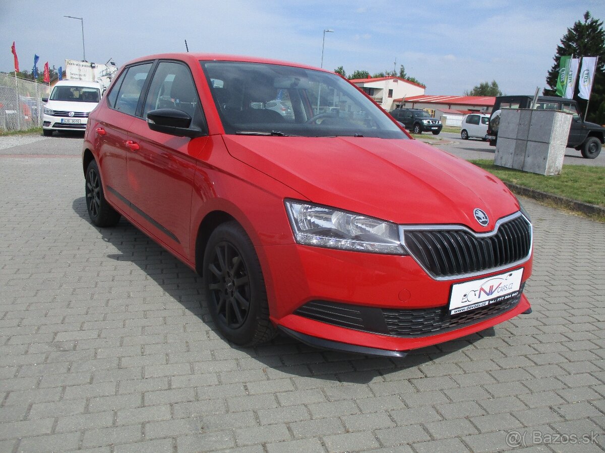 Škoda Fabia 1,0MPi 44kW Klima LED 12/2019