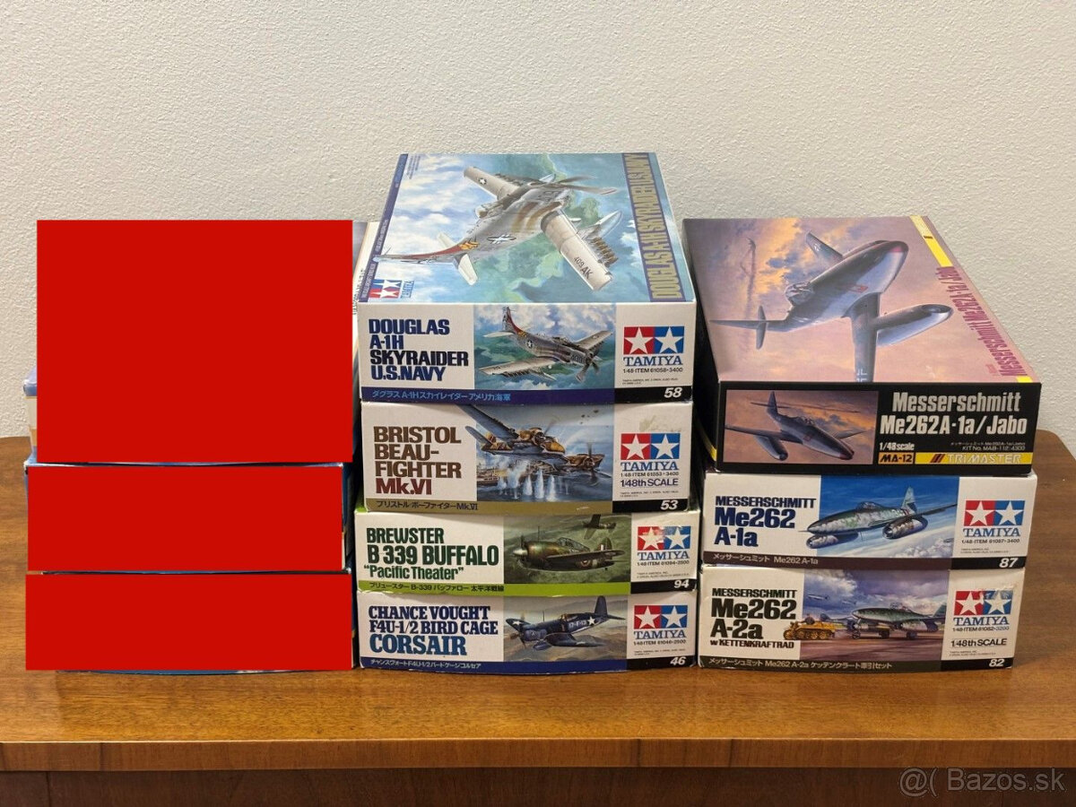 Plastikové modely lietadiel 1:48
