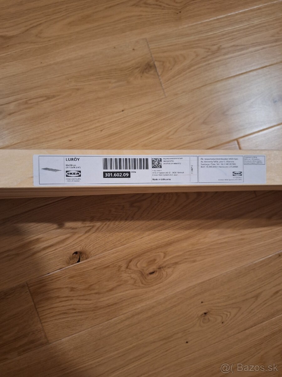 Predám rošty IKEA LURÖY 80cm