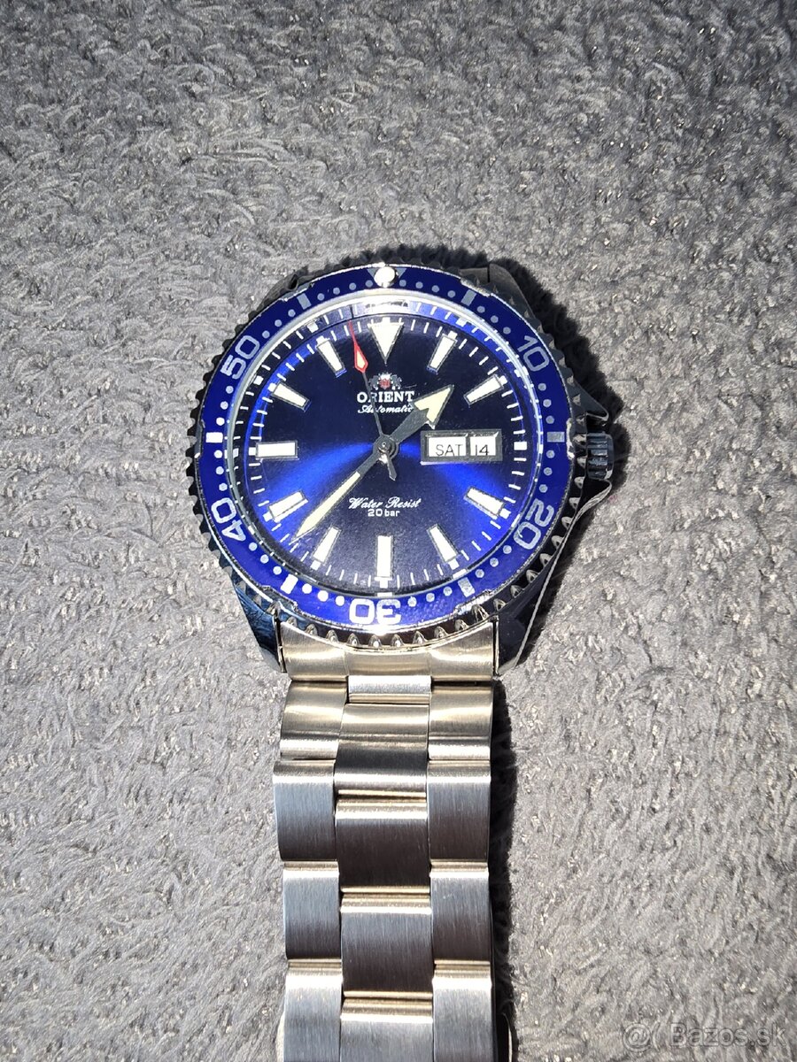 Orient Kamasu RA-AA0002L39B Tmavomodrá