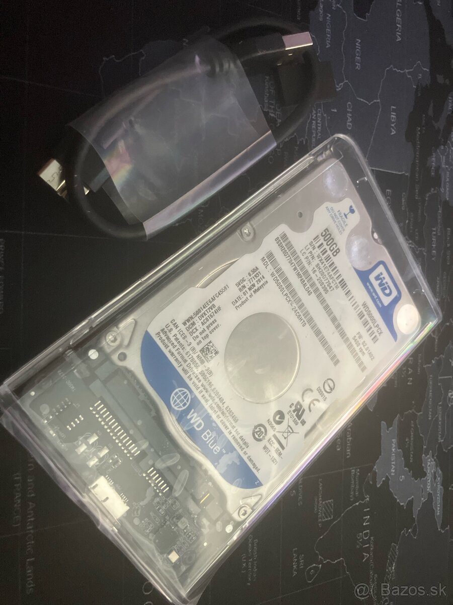 Prenosny disk 500gb