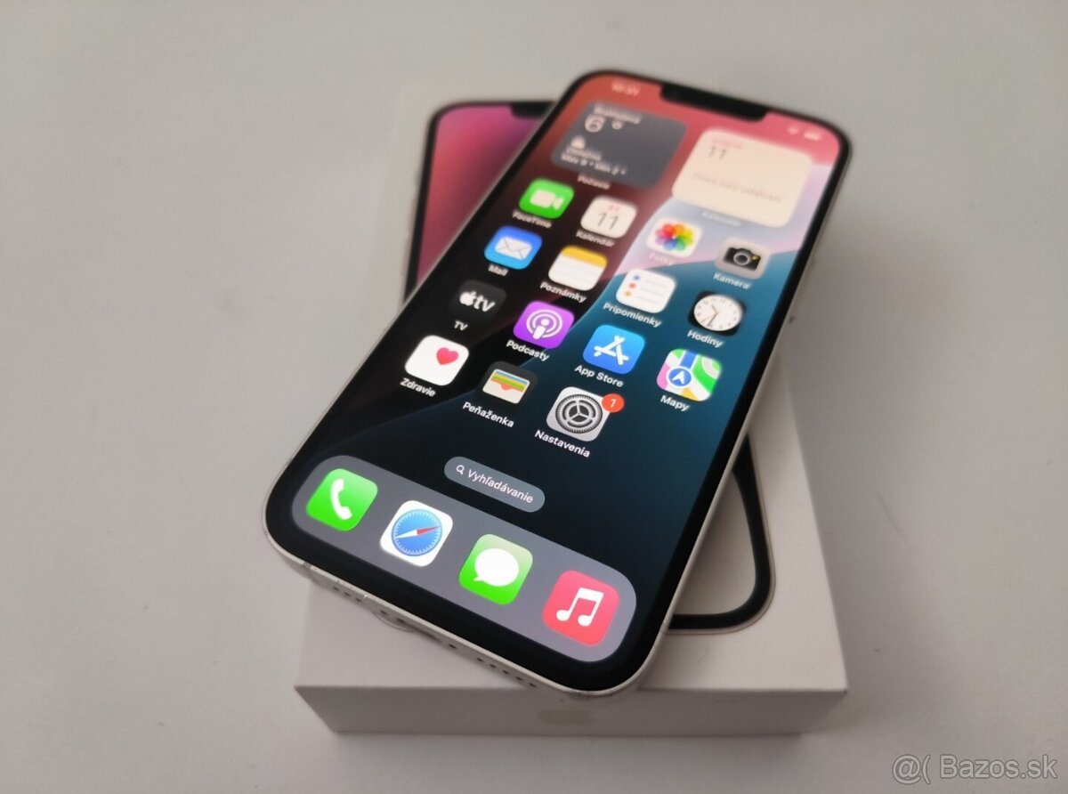 apple iphone 14 128gb Starlight / Batéria 100%