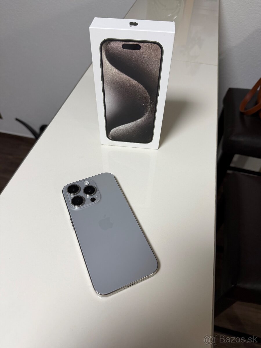 iPhone 15 Pro Max 256GB Natural Titanium