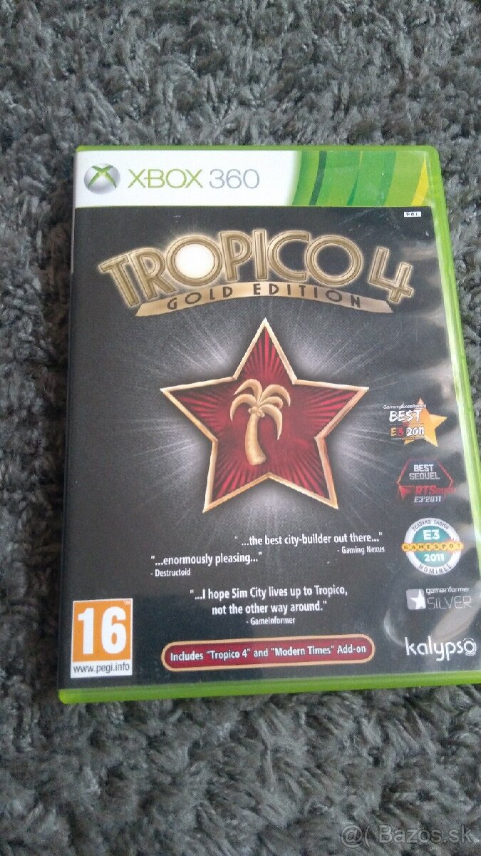 Predám hru Tropico 4 - XBOX 360