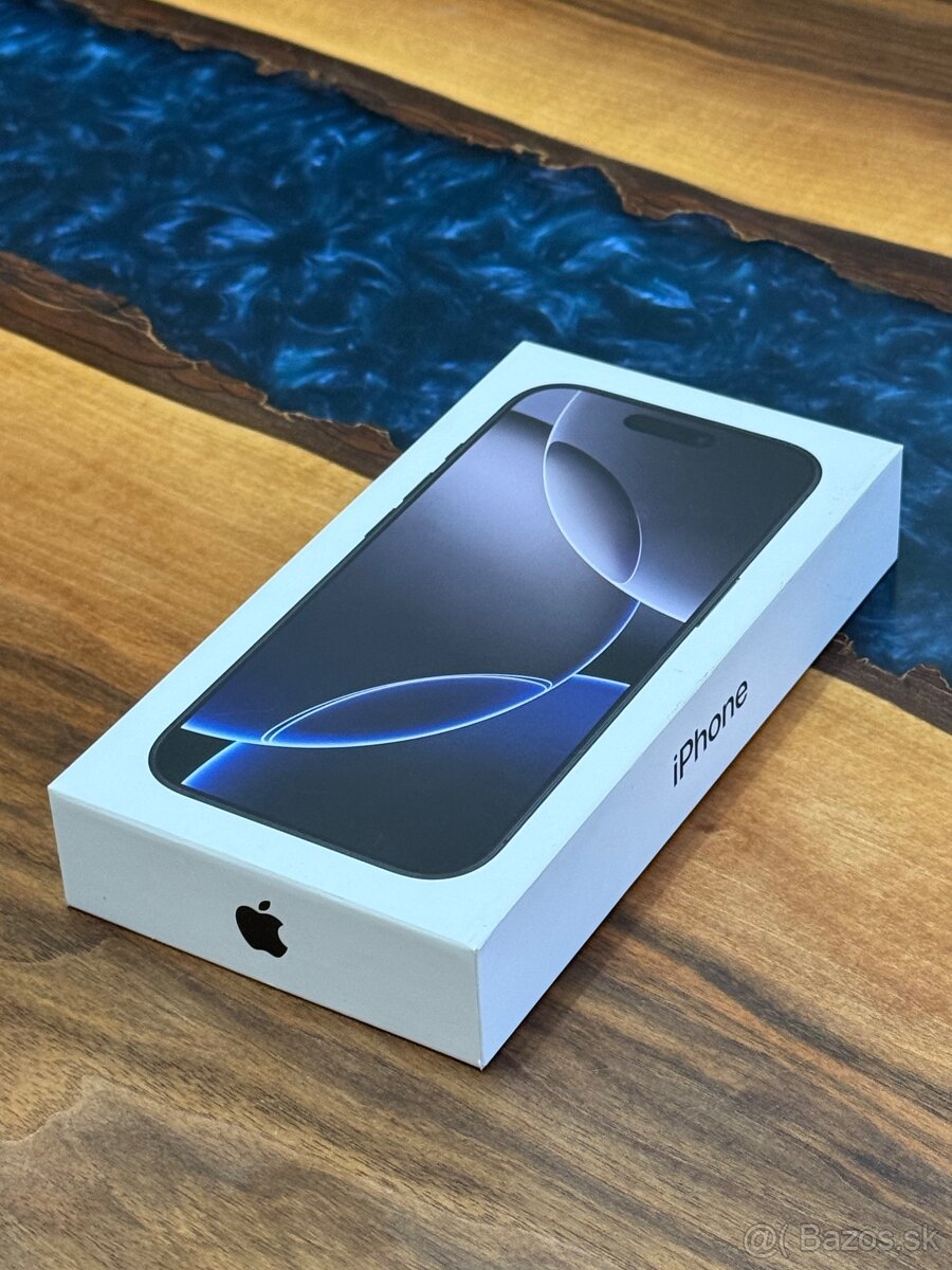 Zabaleny iPhone 16 Pro 256gb Black Telekom