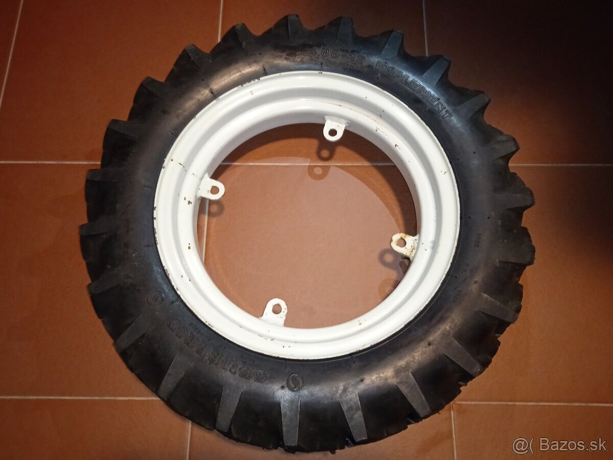 Predám nové kompletné koleso na malotraktor.
