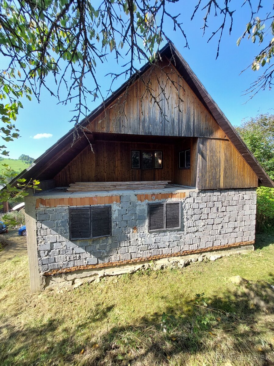 Predám chalupu na krásnom slnečnom pozemku
