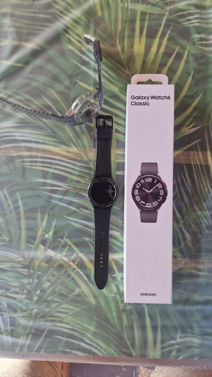 Samsung Galaxy Watch 6 Claasic 43mm čierne