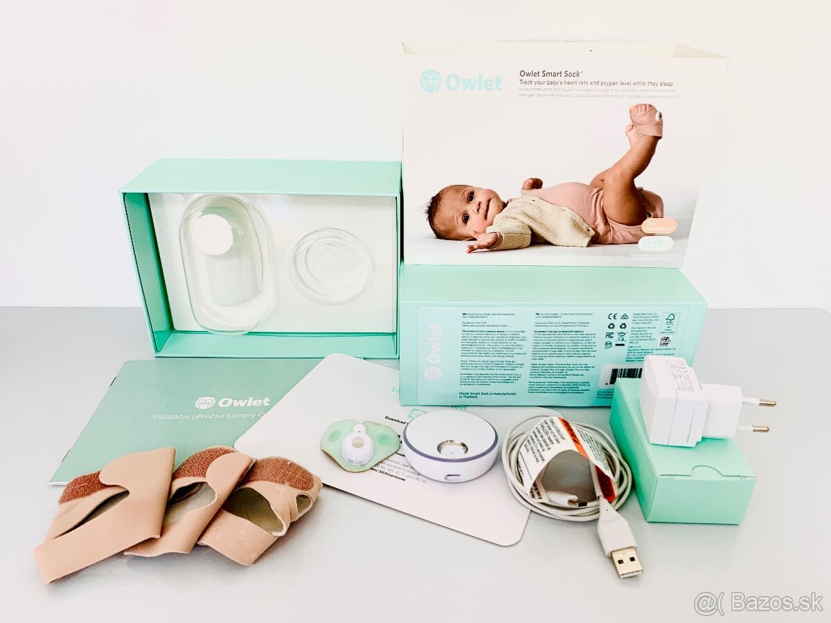 inteligentná ponožka Owlet Smart Sock 3