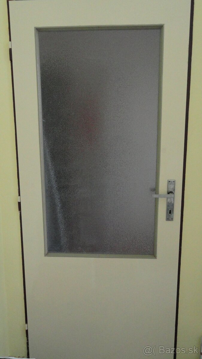 Interiérové dvere s 2/3 sklom
