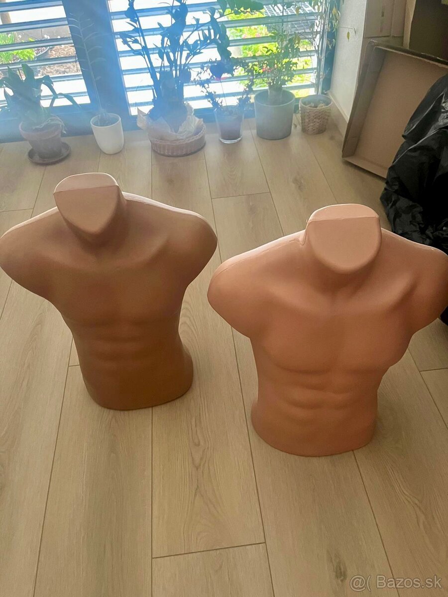 Predám figurínu - výstavná torzo mužského tela