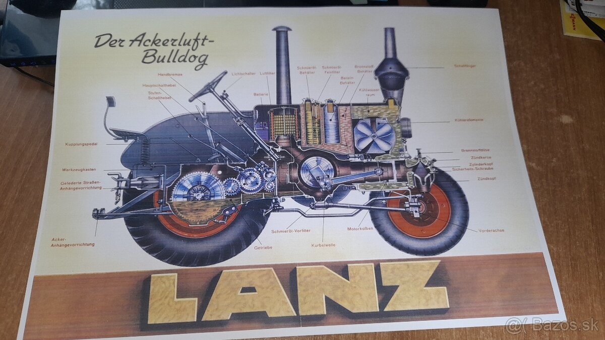 Plagát Lanz Bulldog