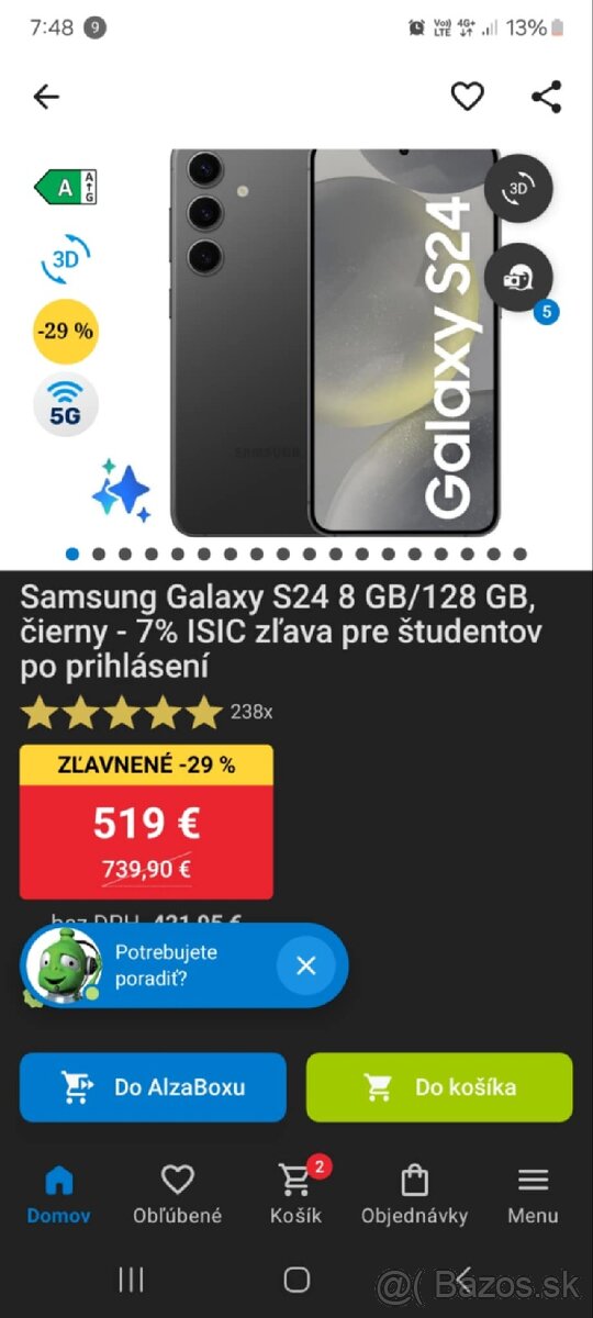KUPIM Samsung S24 128/256GB