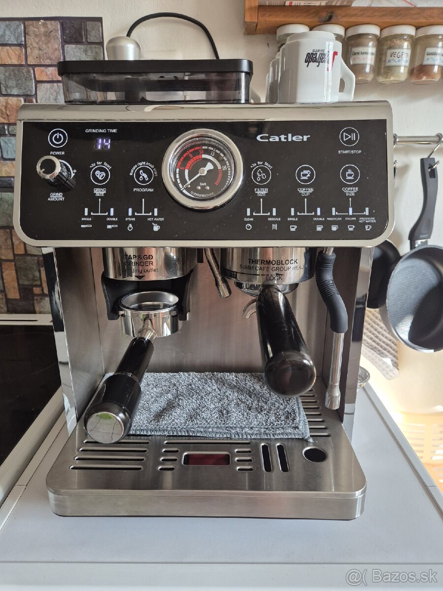 Pákový kávovar Catler ES910