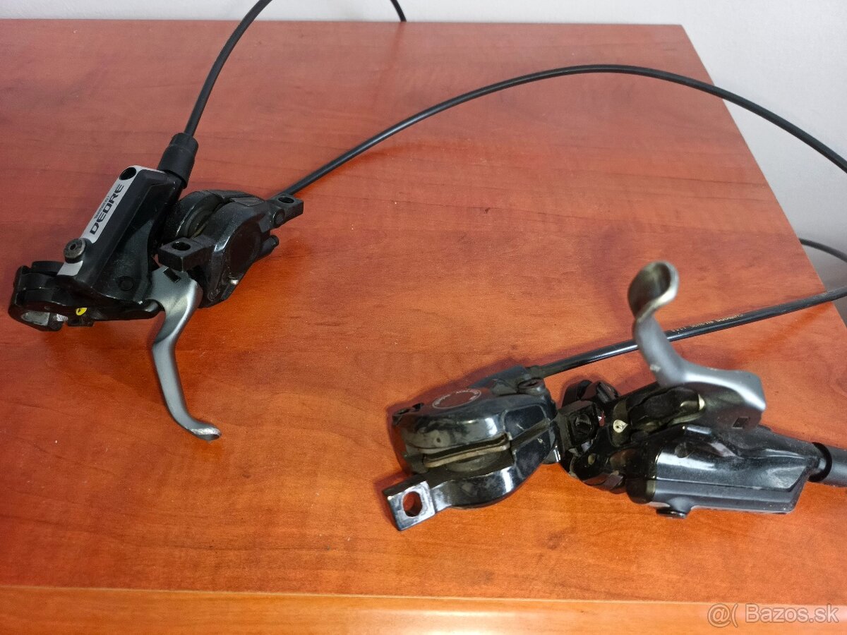 Shimano Deore hydraulické brzdy