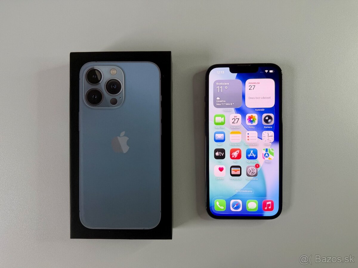 PREDAM/ VYMENIM IPHONE 13 PRO 128GB / 100% STAV/