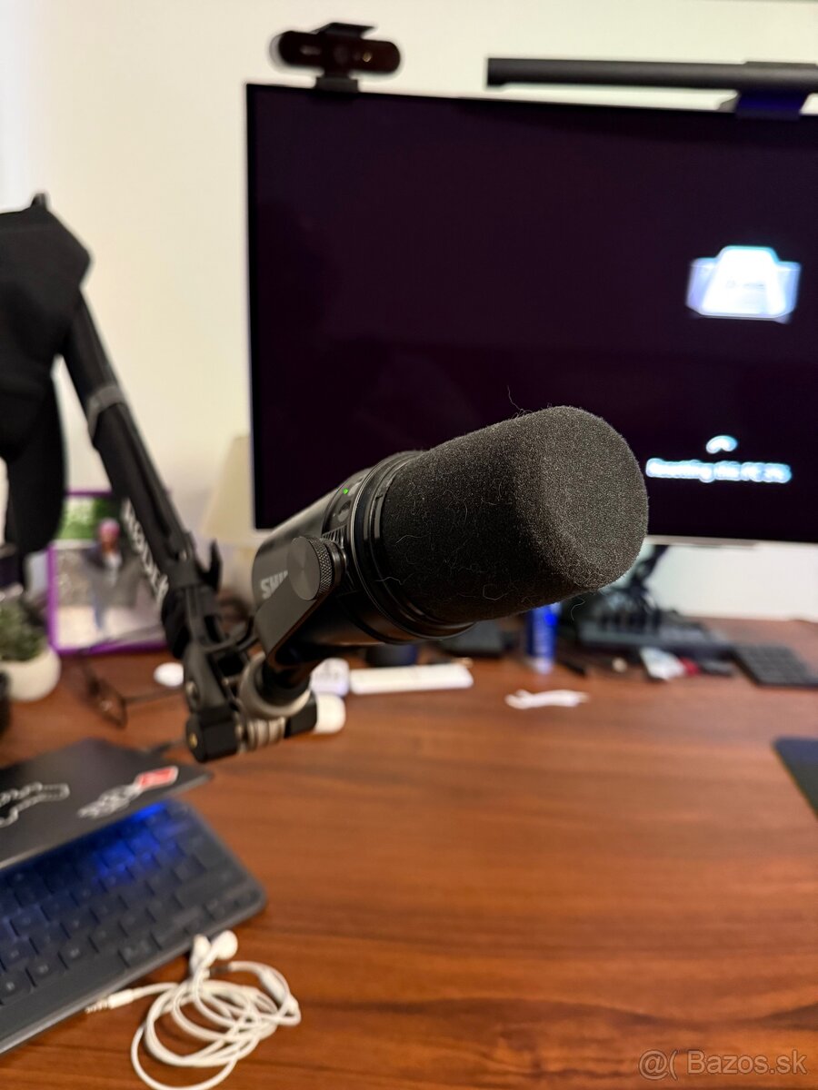 Shure MV7 + Rode PSA1+