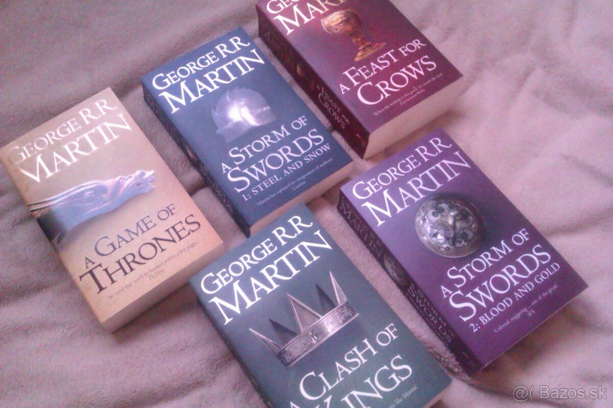 A Song of Ice and Fire (angličtina)