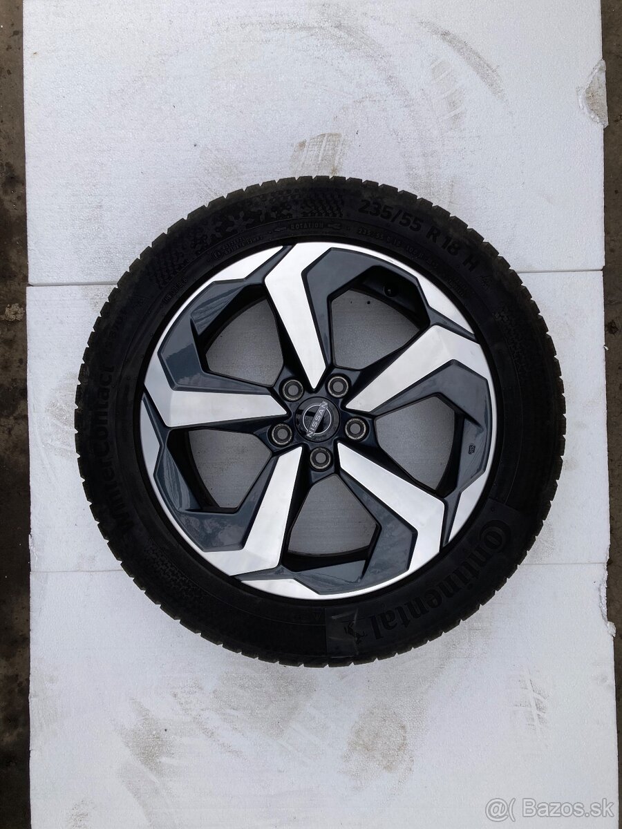 Predám originálne zimné kolesá Nissan Qashqai J12 (R18)
