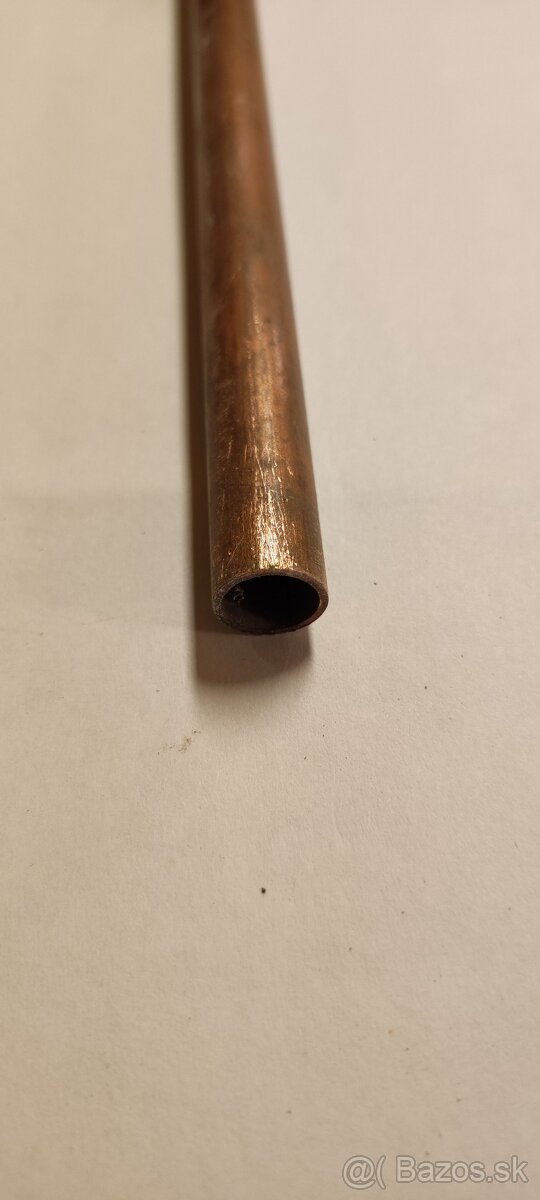 Medená rúrka, Cu trubka, tyč rovná d 12 x 1 mm, dĺžka 5m